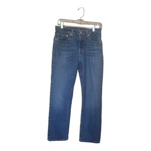 Levi's 501 Women's Medium Wash Blue Straight Leg 28 X 26